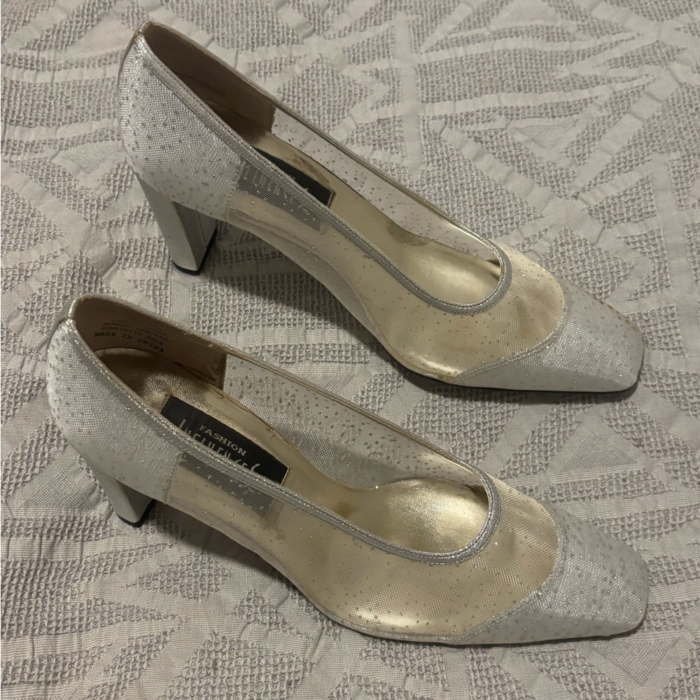 Fashion Influences Women’s High Heels 8 1/2 Silver